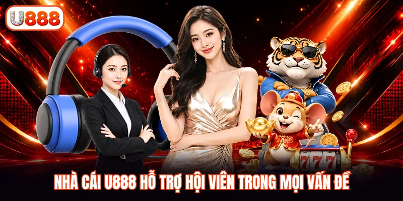 Nhà cái U888 hỗ trợ hội viên trong mọi vấn đề